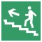 Эвакуационные знаки безопасности ГОСТ Р 12.4.026-2001: Направление к эвакуационному выходу по лестнице вверх